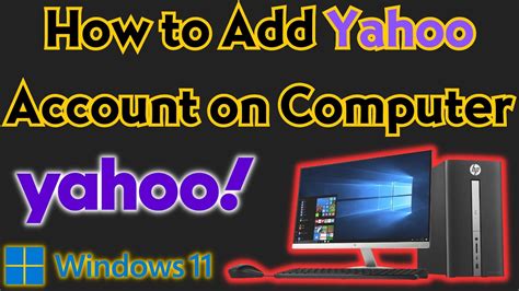 How To Add Yahoo Mail To Windows How To Add Yahoo Mail To Windows