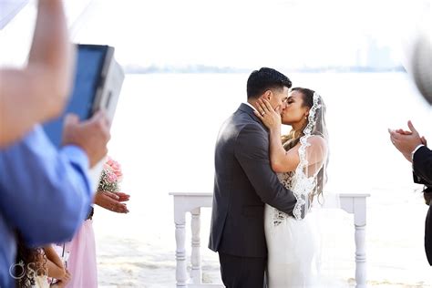 Beach Wedding Dream Sands Cancun - Janelle and John Paul