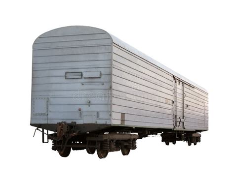Old Boxcar Stock Image Image Of Steps Railroad Platform 10260533