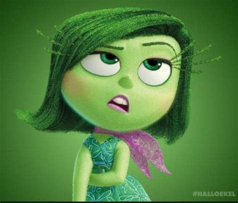 Foto Da Nojinho De Divertida Mente - Nojinho de Divertida Mente | Disgust inside out aesthetic, Inside out ...