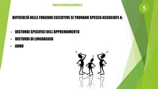 Funzioni Esecutive E Apprendimento PPT