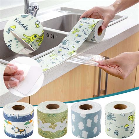 Kitchen Waterproof Wallpaper Kitchen Oil Proof Waterproof Self