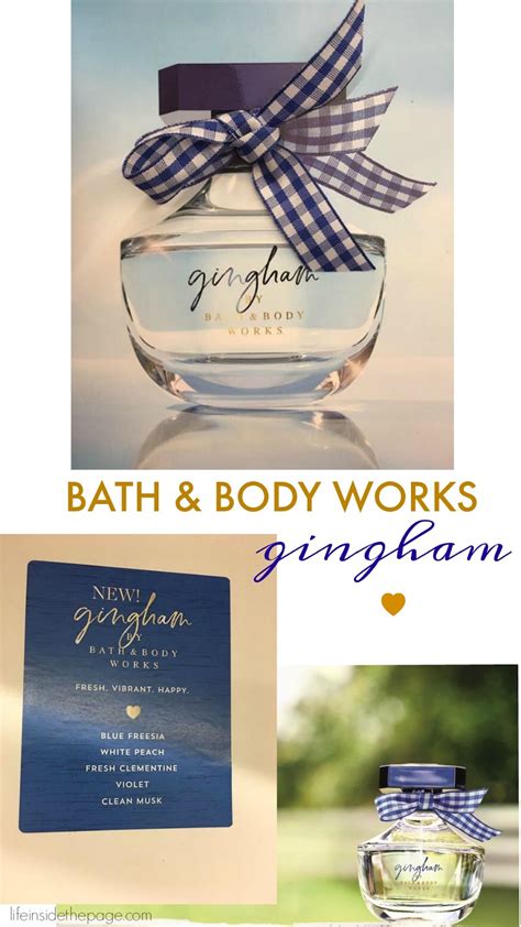 Life Inside The Page Bath And Body Works New Gingham Signature