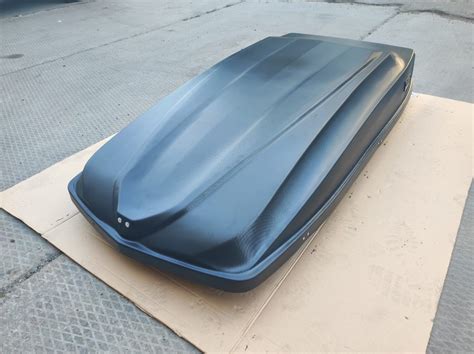 Бокс на крышу "FirstBag 480 л" 195х92х40 см (Черный матовый) для любого ...