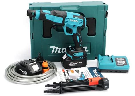 Аккумуляторная мойка высокого давления для автомобиля Makita ...