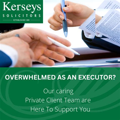 The Role Of An Executor Is An Important One Kerseys Solicitors