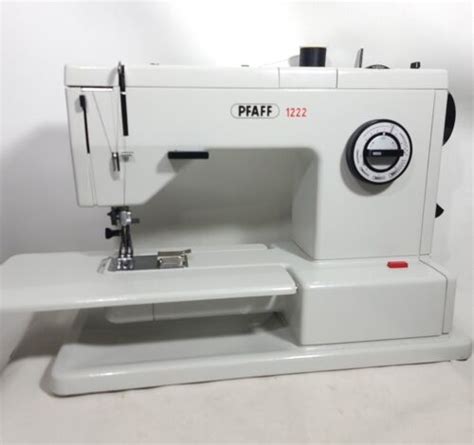 Pfaff 1222 Sewing Machine With Foot Pedal And Extras Ebay