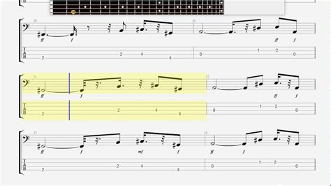Blue Oyster Cult Godzilla Bass Guitar Tab Youtube
