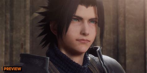 Crisis Core Final Fantasy 7 Reunion Preview Zack Fair Is A Cute