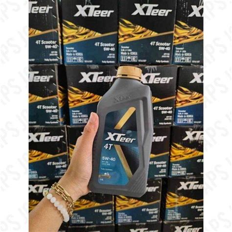 XTEER SCOOTER ENGINE OIL FULLY SYNTHETIC 5W-40 | Lazada PH