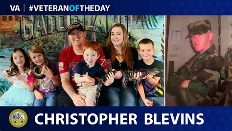 #VeteranOfTheDay Army Veteran Christopher Blevins - VA News