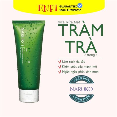 S A R A M T Naruko Tea Tree Purifying Clay Mask And Cleanser Shopee