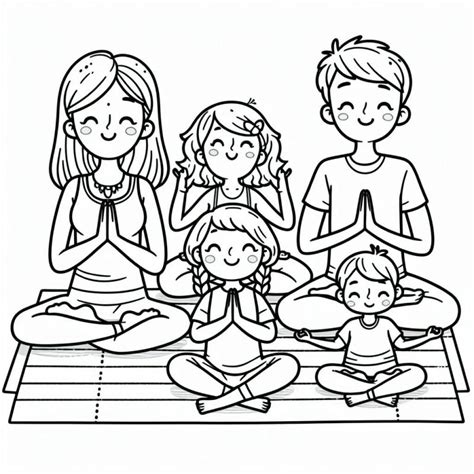 Desenho Para Colorir De Pessoas