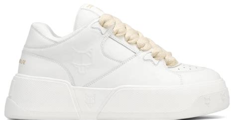 Giày Naked Wolfe Kicky White Authentic Shoes