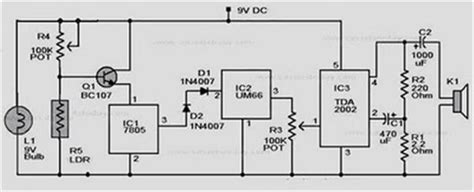 Smoke Detector Circuit Diagram