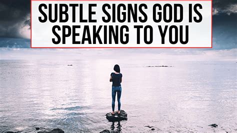 how to know god is speaking to you