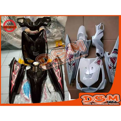 Hitam Putih Cover Body Honda Beat Beat Old Old 2010 2012 Hrana Black