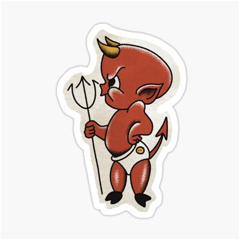 Hot Stuff Devil Tattoo Flash