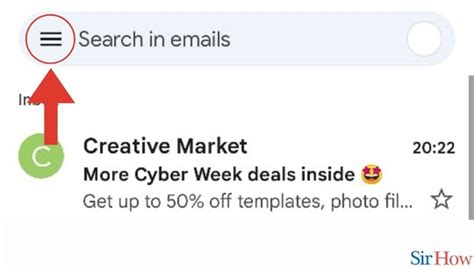 turn  auto sync  gmail app  steps  pictures