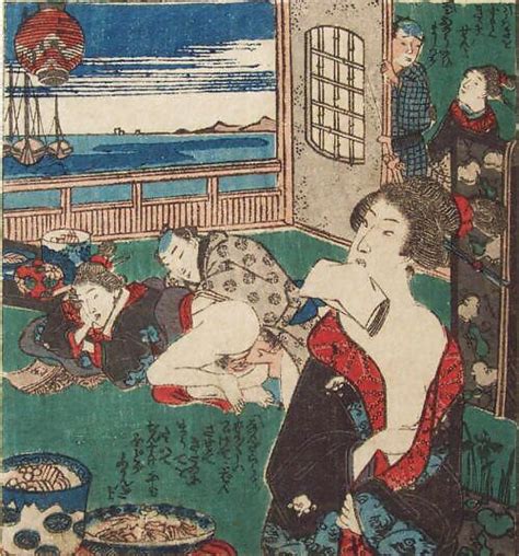 Japanese Shunga Art 4 Utagawa Kunisada Porn Pictures XXX Photos Sex Images 386897 PICTOA