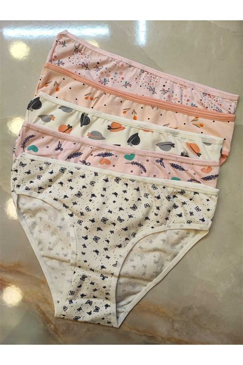 AVESŞENER Bikini Külot Slip günlük kullanım uygun pamuklu külot li paket Fiyatı Yorumları