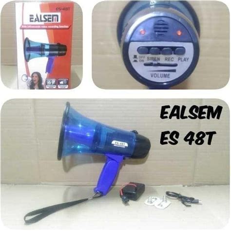 Jual EALSEM ES 48T MEGAPHONE SEPERTI TOA PENGERAS SUARA MODEL