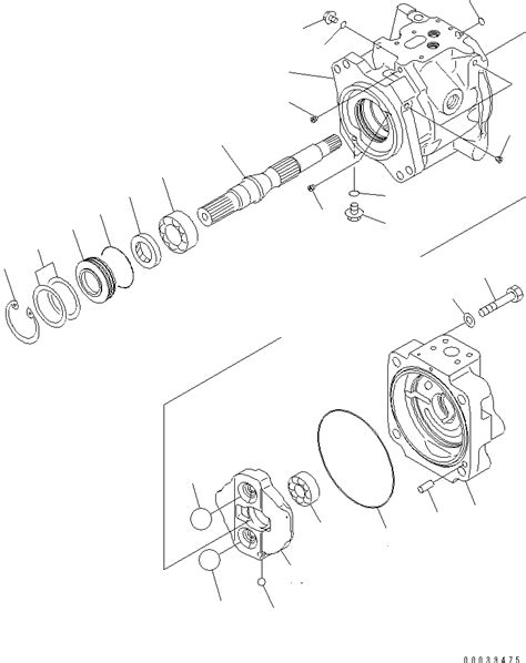 U Komatsu PUMP ASS Y