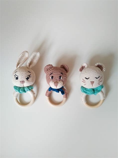 Погремушки вязаные