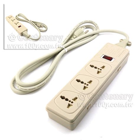 勝特力電子零件材料 >WES4.3 110/220V萬用延長線組 3插1開