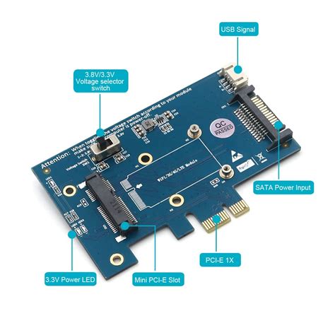 Mini Pci E Pci Express To Pci E 1x Adapter With Sim Card Slot Ubicaciondepersonas Cdmx Gob Mx