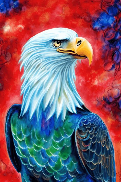 Eagle Painting Acrylic