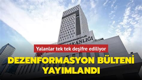 Cumhurbaşkanlığı İletişim Başkanlığı depremle ilgili Dezenformasyon