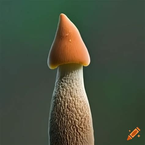 Close Up Of A Mushroom Shaped Tree Bud On Craiyon