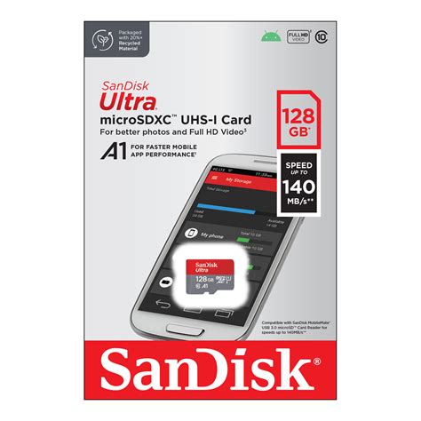 SanDisk Ultra 128GB microSDHC - USBs and hard drives