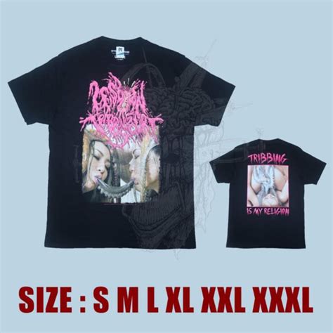 Jual LESBIAN TRIBBING SQUIRT TRIBBING Is My Religion Tshirt ORIGINAL Official Released By Fat