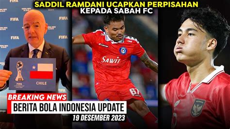 SADDIL RAMDANI UCAPKAN PERPISAHAN KEPADA SABAH FC HARAPAN INDONESIA