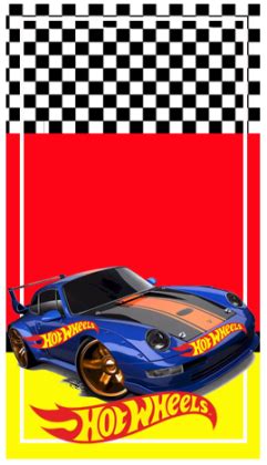 Kit imprimible candy bar Hot Wheels para fiestas y cumpleaños Candy Bar Gratis