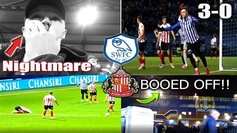 Sheffield Wednesday Vs Sunderland EMBARRASSING DISPLAY 3 0 YouTube