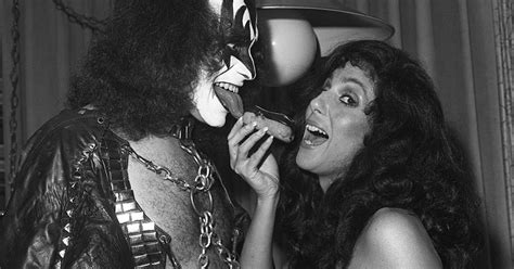 Photos of Cher and Gene Simmons During Their Short Dating in 1979