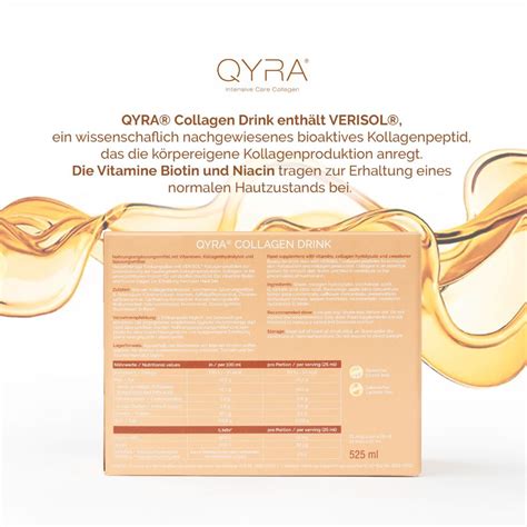 QYRA® Kollagen Drink 21x25 ml - Shop Apotheke