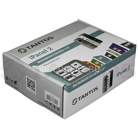 Tantos iPanel 2 Metal Вызывная панель видеодомофона - ВИДЕОГЛАЗ Москва