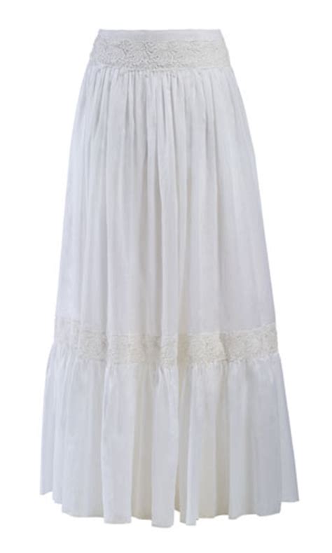 Long Lace Skirt