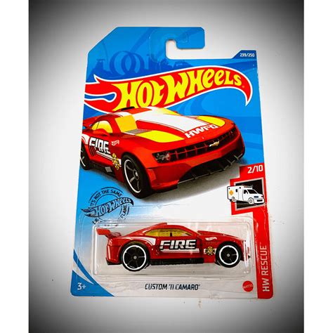 Original Hot Wheels Hw Rescue Custom Camaro Red Scale Daraz Pk