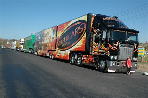 Kenworth Avesco Bathurst Oct Transporter Parade Mike Cornwall