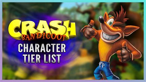 Ranking Every Character In Crash Bandicoot Youtube