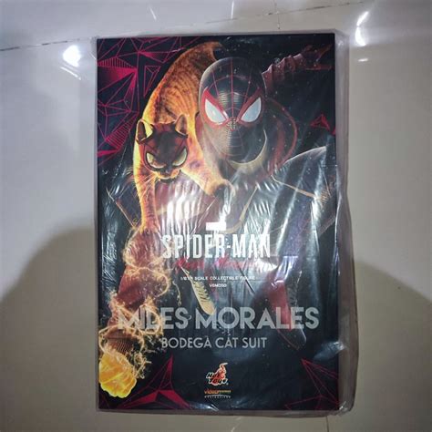 Jual Hot Toys Spiderman Miles Morales Bodega Cat Suit Video Game