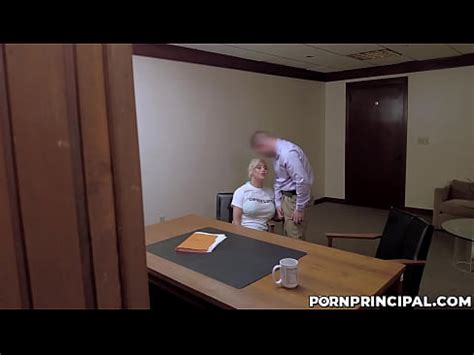 Principal Rebel Bending The Hot Milf Spencer Scott On His Desk And Fucks Her Pussy Passionately