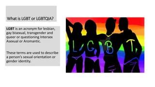G Lesbian Gay Bisexual Transgender Queer Lgbt Pptx Sexual Conditions Sexual Health