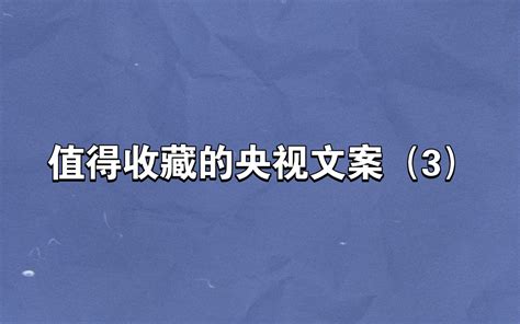 枪响之后没有赢家 董卿 【值得收藏的央视文案（3）】 哔哩哔哩