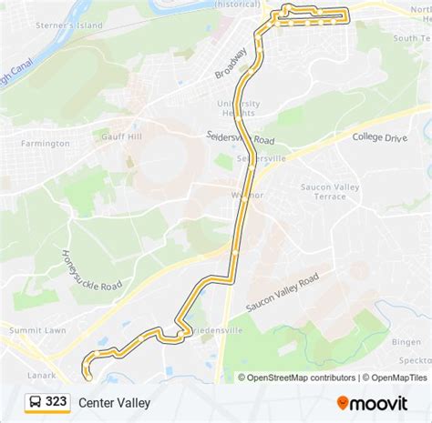 Route Schedules Stops Maps Center Valley Updated